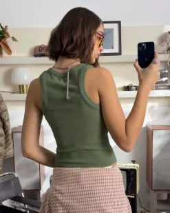 Script Top Khaki