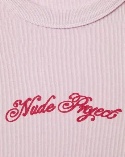 Script Top Pink