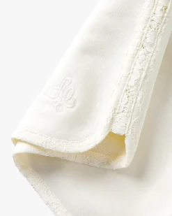 Short Lacy Blanco