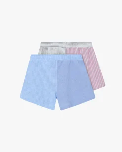 Sleek Stripes Boxers Pwk/Dww 2Xpack