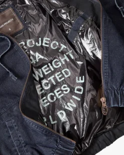 Soft Velvet Denim Jacket