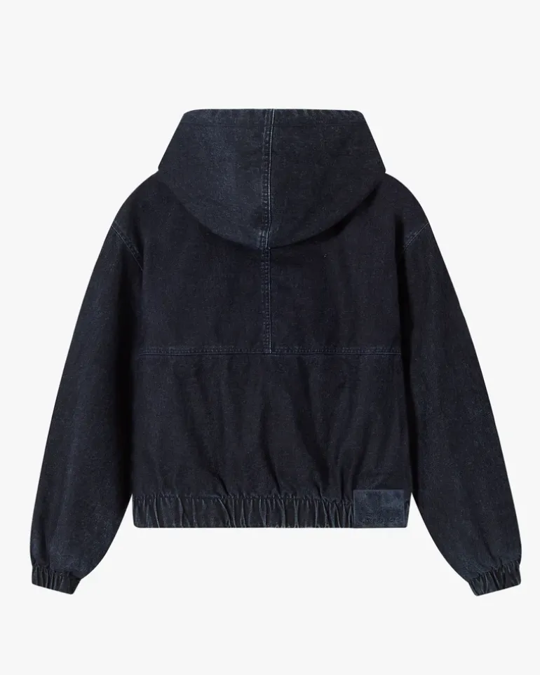 Soft Velvet Denim Jacket