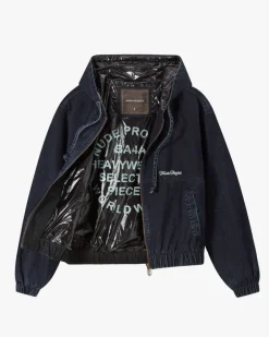 Soft Velvet Denim Jacket