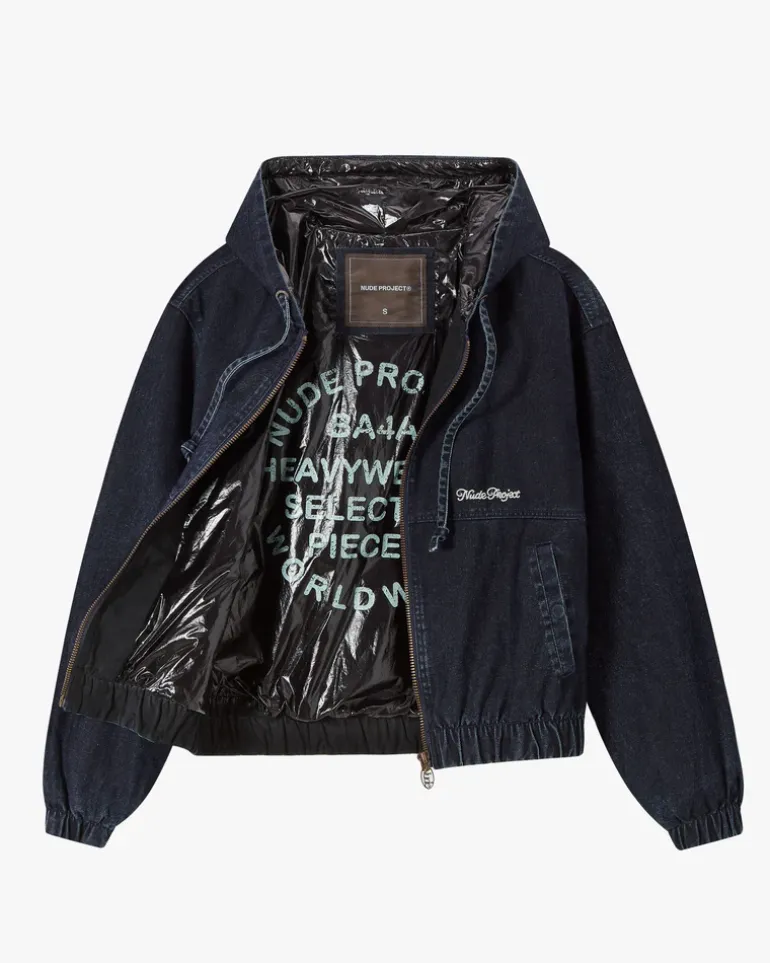 Soft Velvet Denim Jacket
