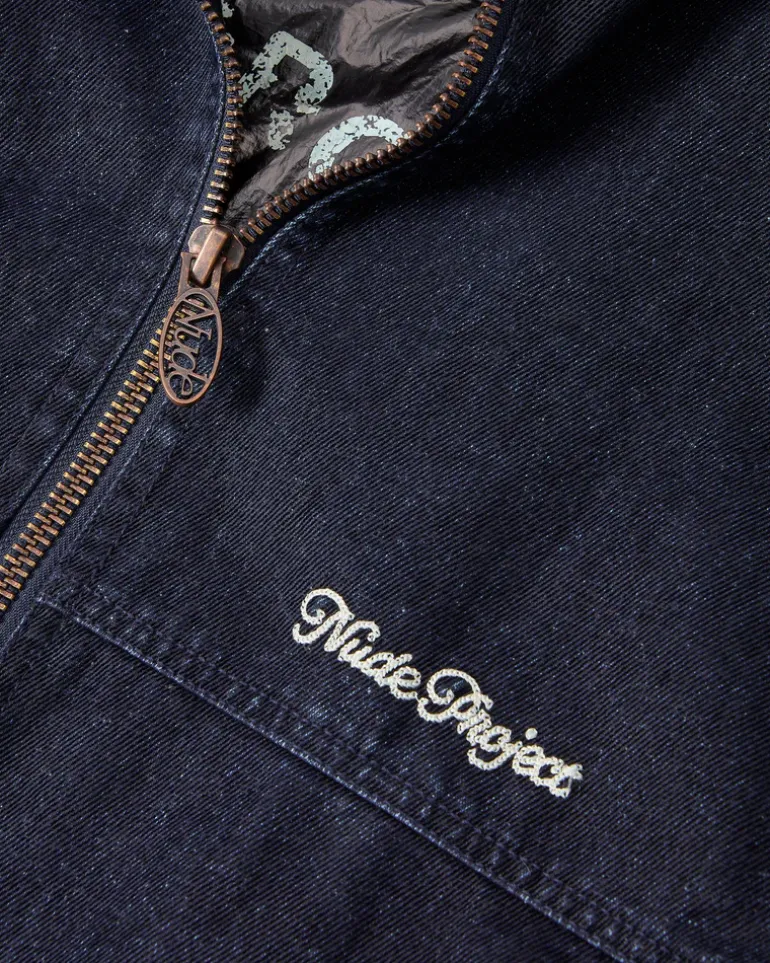 Soft Velvet Denim Jacket