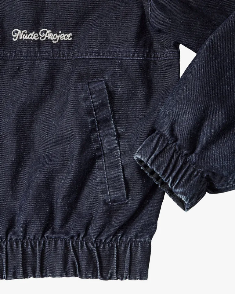 Soft Velvet Denim Jacket