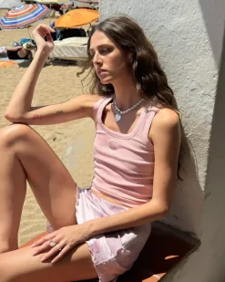 Sophisticated Pleasure Tank Top Pink