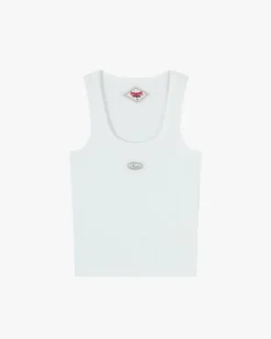 Sophisticated Pleasure Tank Top White