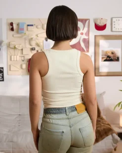 Sophisticated Pleasure Tank Top Marshmallow