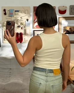 Sophisticated Pleasure Tank Top Marshmallow