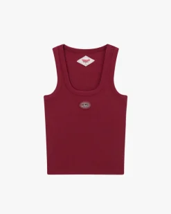 Sophisticated Pleasure Tank Top Burgundy