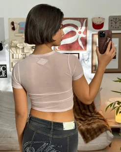 Strass Top Pink