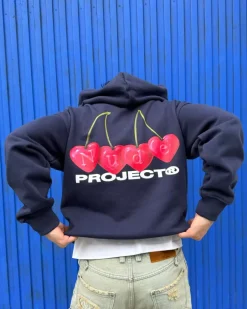 Sudadera Cherry Azul Marino