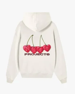 Sudadera Cherry Blanco Crema