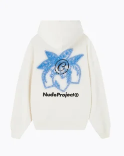 Sudadera Cherry Bomb Blanco Crema
