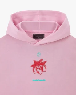 Sudadera Cherry Bomb Rosa