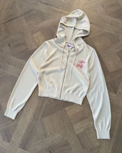 Sudadera Con Capucha Papaya Blanco Crema