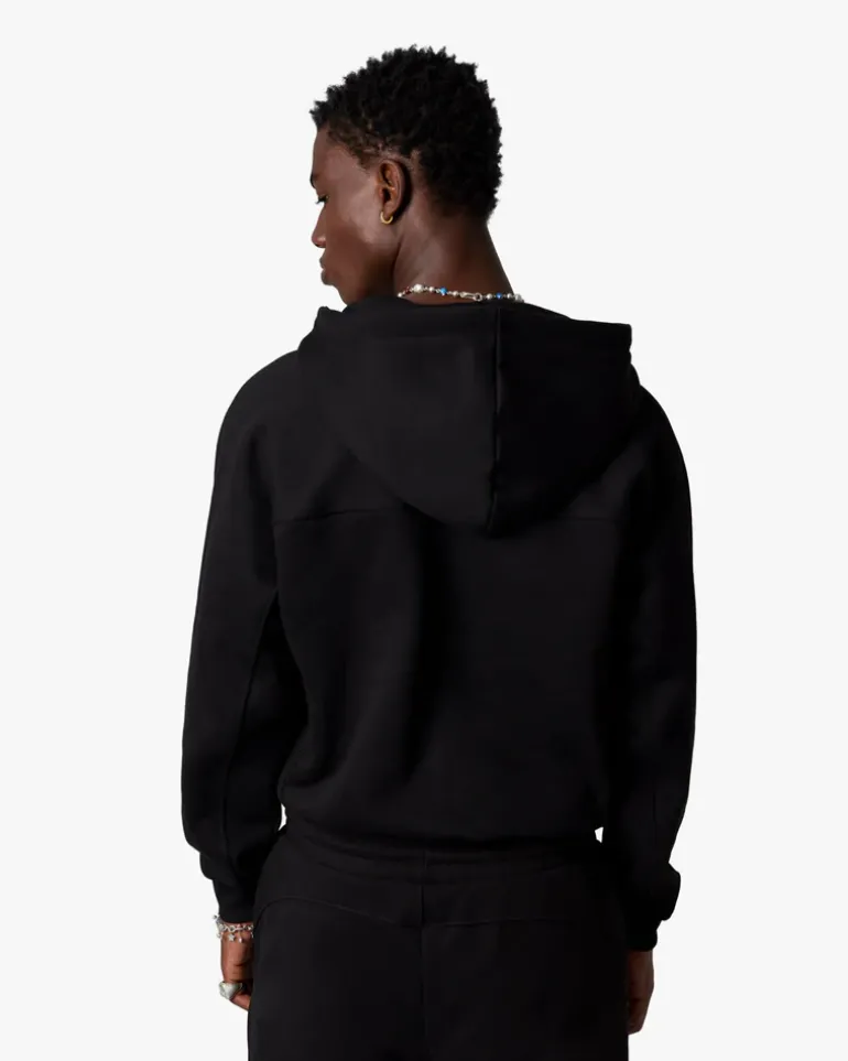 Sudadera Con Cremallera Essentials Negra