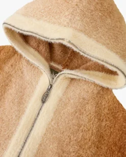 Sudadera Con Cremallera Gradient Marrón