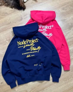 Sudadera Con Cremallera Global Soon Azul Marino