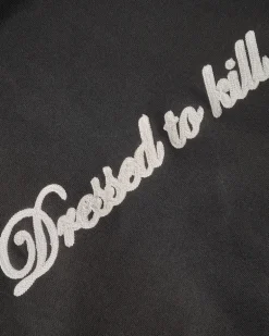 Sudadera Con Cremallera Kill Bill Negro Oscuro