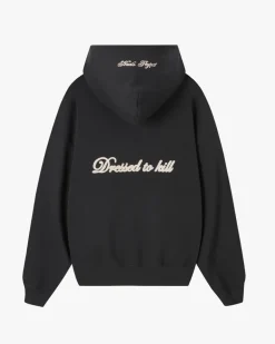 Sudadera Con Cremallera Kill Bill Negro Oscuro