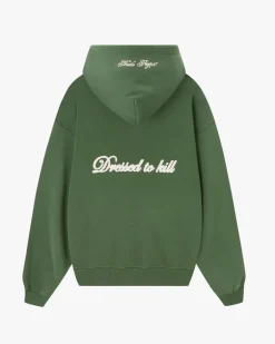Sudadera Con Cremallera Kill Bill Verde