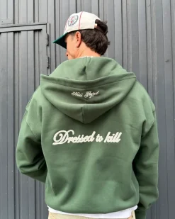 Sudadera Con Cremallera Kill Bill Verde