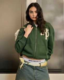 Sudadera Con Cremallera Kill Bill Verde