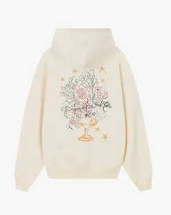 Sudadera Cups Blanco Crema
