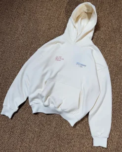 Sudadera Cups Blanco Crema