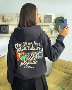 Sudadera Fine Art Gris Oscuro