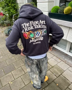 Sudadera Fine Art Gris Oscuro