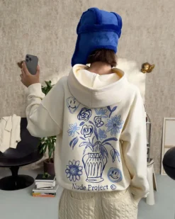 Sudadera Jarron Blanco Crema
