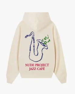 Sudadera Jazz Café Blanco Crema
