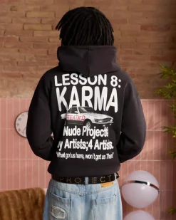 Sudadera Karma Gris Oscuro