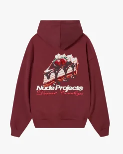 Sudadera La Tarte Granate