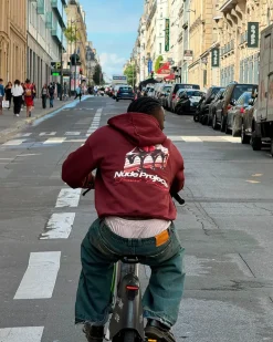 Sudadera La Tarte Granate