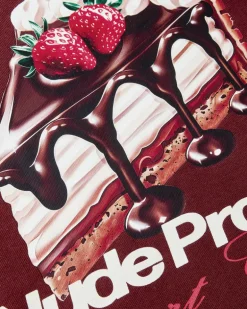 Sudadera La Tarte Granate