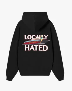 Sudadera Locally Hated Negra