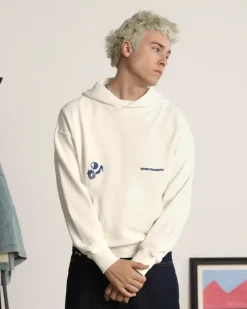 Sudadera Love SD Blanco Crema Washed