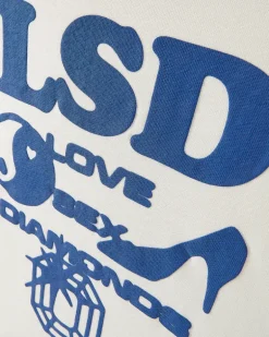 Sudadera Love SD Blanco Crema Washed