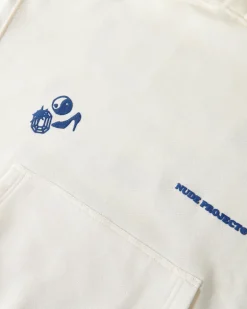 Sudadera Love SD Blanco Crema Washed