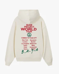Sudadera Nude Tour Blanco Crema