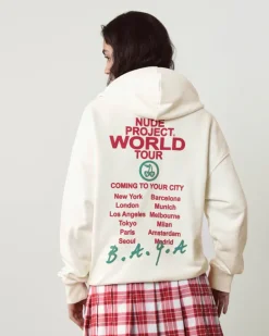 Sudadera Nude Tour Blanco Crema