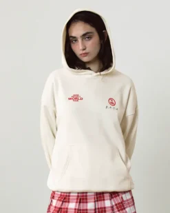 Sudadera Nude Tour Blanco Crema