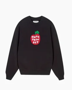 Sudadera Sin Capucha Apple Crew Gris Oscuro