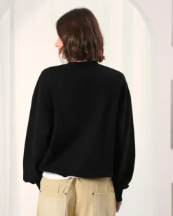 Sudadera Sin Capucha Apple Crew Gris Oscuro