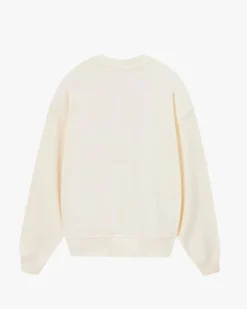 Sudadera Sin Capucha Blanco Crema