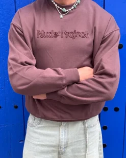 Sudadera Sin Capucha Brun Chocolate